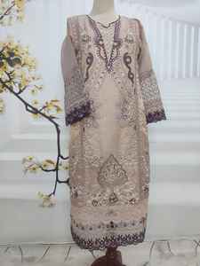 Venta al por mayor precio barato de alta calidad de fábrica directa de venta bordado vestido de novia al por mayor barato vestido de boutique de manga larga - Product Image 2