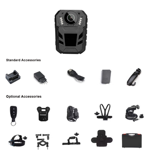 Cơ thể mòn máy ảnh PC Camara de seguridad với xây dựng-in 4 gam Sim Thẻ Wifi GPS hai cách - Product Image 4