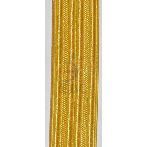 Cinta de Tresera Metálica Francesa de 44 mm, Dorada, Galón, Personalizada, de Lujo, Ecológica, de Alta Calidad, Elegante, para Exportación - Product Image 1