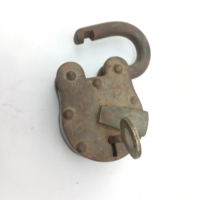 Cadenas en fer de qualité supérieure, design solide, personnalisable en gros, cadenas antique / métal robuste / cadenas de la prison d'Alcatraz avec 3 clés