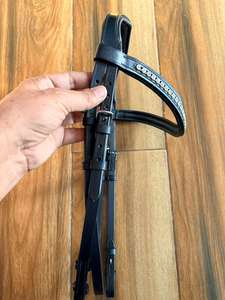 2018-2019 nuevo equipo de cuero Halter de brida de caballo de calidad para carreras ecuestres y de caballos al por mayor - Product Image 3