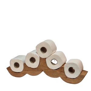Porte-rouleau de papier toilette en bois salle de bain meilleur produit de qualité porte-rouleau de papier hygiénique en bois pour toilette de cuisine - Product Image 1