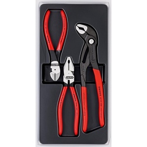 KNIPEX 3-Piece Power Package <b>Pliers</b> <b>Set</b> Polished Plastic for Deep-Drawn Parts Shop Tools - Product Image 3