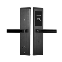 Cerradura Electrónica de Puerta con Tarjeta IC/RFID, Impermeable, de Acero Inoxidable 6068, para Hotel/Apartamento, con Software Gratuito