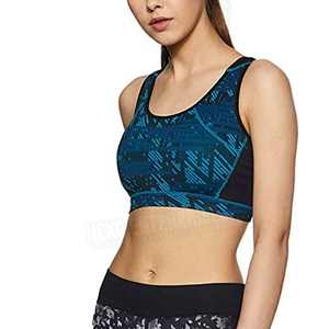 <b>Low</b> MOQ Spandex Polyester <b>Top</b> Quality Fashion Quick Dry Sports Bra <b>High</b> Impact Fitness Bra - Product Image 4