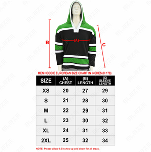 Sudadera de Hockey al por Mayor con Cordones de Patines |   Ropa Deportiva Personalizada con Bordado |   Ropa Deportiva de Forro Polar Grueso para Invierno, Precio de Fábrica - Product Image 6