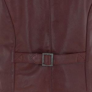 Gilet en cuir pour hommes haut de gamme élégant col en V sans manches veste d'hiver personnalisée disponible en gros prix quantité minimale de commande bas - Product Image 5
