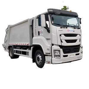 Camions à ordures géants d'occasion authentiques, transmission manuelle, carburant diesel, commande d'exportation par lots - Product Image 1