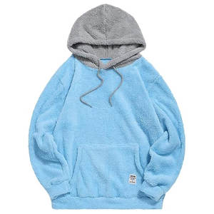 เสื้อกันหนาวมีฮู้ดสำหรับผู้ชาย, เสื้อขนแกะ500แกรมมีฮู้ด500gsm หนักใช้ได้ทั้งชายและหญิง - Product Image 5