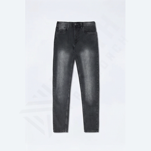 Jeans en denim pour hommes en coton solide de haute qualité à prix avantageux, vêtements d'extérieur, taille personnalisée, designs OEM, séchage rapide, vente en gros - Product Image 1
