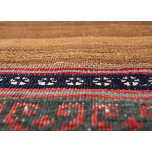 พรมขนสัตว์ทำมือลายทางสีเบจและสีน้ำตาล รุ่น Nayaab Classic สำหรับห้องนอนและห้องนั่งเล่น รุ่น Paem-948 สำหรับวัยรุ่น - Product Image 3