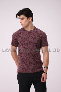 Custom Logo Regular Fit 100% Cotton Regular Sleeve O-Neck Collar Eco-Friendly <b>Silk</b> Screen Printed T-<b>Shirts</b> for <b>Men</b> High Quality - Product Image 3