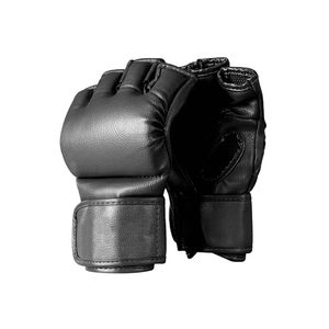 Guantes MMA de cuero PU de alta calidad para hombre, guantes de entrenamiento personalizados hechos en fábrica personalizables, transpirables, impermeables, con logotipo personalizado, precio - Product Image 1