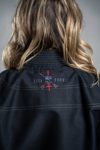 Promocional adulto BJJ Kimono 300 GSM Pearl Weave chaqueta pantalones 210 GSM Rip-Stop pantalones transpirable forro artístico Bjj Gi en venta - Product Image 3