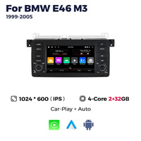 MEKEDE Android voiture multimédia lecteur Dvd stéréo GPS Navigation voiture-play tête unité pour 7 pouces BMW E46 M3 1999-2005