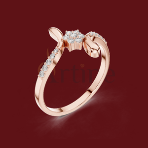 REPARACIÓN DE ORDENADORES 10K Conjunto de joyas de boda con anillo a juego - Product Image 1