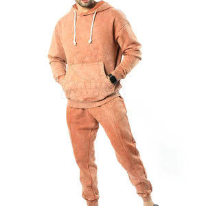 Survêtements d'hiver respirants délavés à l'acide pour hommes, personnalisables, sous marque privée de fabricant de premier plan - Product Image 1