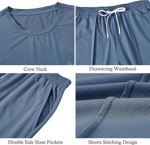 Chándales asequibles y transpirables para exteriores Sumer Suite Casual Wear [solo para productos listos para enviar] - Product Image 3