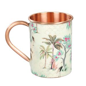 ภาชนะใส่เครื่องดื่มทองแดงแข็งสำหรับบาร์และโรงแรมแก้วมักทำด้วยมือแบบพรีเมียมแก้วมอสโกทองแดงทำด้วยมือสำหรับร้านอาหารและงานปาร์ตี้ - Product Image 5