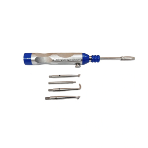 Ensemble de Démontage de Couronnes Dentaires avec Plusieurs Embouts Interchangeables Ensemble d'Instruments Dentaires de Précision pour le Démontage de Couronnes et de Ponts - Product Image 2