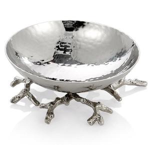 Haute Qualité Brillant Poli Fini À La Main Designer Fantaisie Bol En Métal Décoratif De Table Bol De Fruits À Bas Prix. - Product Image 3