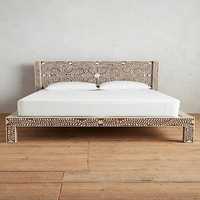 Commode moderne au design marocain avec incrustation d'os vert Commode et buffet pour meubles de chambre à coucher