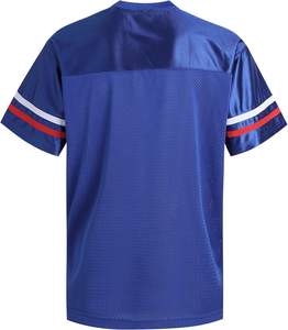 Chrome-Effect American Football Jerseys Striped-Sleeve Metallic <b>Ink</b> <b>Print</b> Bold & Unique Look Custom Name & Number Available - Product Image 2