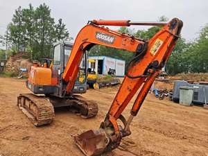Gran oferta, excavadora hidráulica sobre orugas Doosan DH55 usada, DH55 de segunda mano con bomba y componentes de núcleo de rodamiento, el mejor precio - Product Image 4