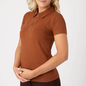 2026 imprimé polos 100% coton pour femmes Top qualité nouveau personnaliser coton Polyester femmes imprimé polos - Product Image 1