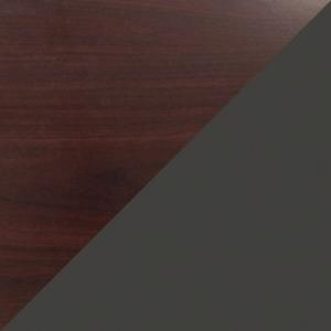 Alera 25962 Bureau en acier à double piétement 60 po. X 30 pouces X 29,5 pouces Bureau rectangulaire en mélamine avec pieds en acajou/charbon de bois - Product Image 5