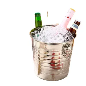 批发最畅销价格不锈钢饮料桶葡萄酒冷却器冰啤酒香槟桶
