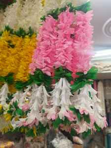 Guirlande de fleurs artificielles décoration de mariage thème fête événement décor à la maison Diwali Festival tendance nouvel an noël - Product Image 5