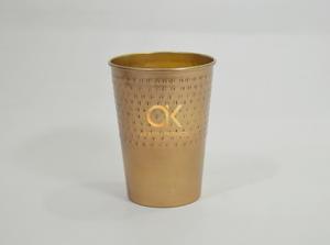 AK Latón Elegante Florero Diseño Metal para Decoración Estilo Indio Material Origen Aluminio Tamaño Antiguo Color Cobre - Product Image 2