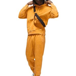 เสื้อฮู้ดผู้ชายซักกรดระบายอากาศได้ดี2026ฮู้ดผ้าคอตตอนผสมคุณภาพพรีเมี่ยม - Product Image 3