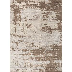 Tapis rectangulaire Uvenuti Skws-124 en laine et soie de bambou noué à la main, motif jacquard abstrait, en coton biologique, pour usage domestique - Product Image 1