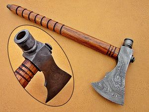 Wholesale Customized Premium Quality OEM ODM Service Professional <b>Axe</b> Carbon Steel <b>Axe</b> <b>Camping</b> With Wood Handle Leather Sheath - Product Image 3