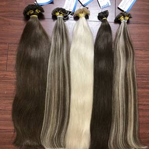 Usine pointe plate extension de cheveux piano couleur vente en gros 100% extensions de cheveux humains vietnamiens cheveux sains alignés sur les cuticules - Product Image 6