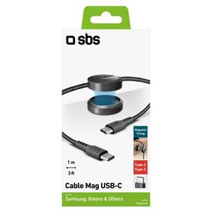 Cable USB-C MAG Black de 1 m TEMAGCCDG, Accesorio para Organizadores Electrónicos - Product Image 2