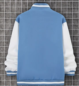 Chaqueta universitaria para hombre hecha a medida de alta calidad, bombardero de lana de invierno con diseño de letras de béisbol, recién llegado - Product Image 2