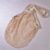 Op maat gemaakte 100% biologische katoenen zomer tas, duurzaam, modieus, milieuvriendelijk, ISO9001 gecertificeerd, multi-kleurige mesh tas, aangepast logo voor