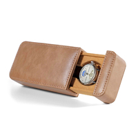 Étui à montre en cuir personnalisé avec logo JP8B01 18cm X 8.6cm X 4.3cm, service OEM/ODM disponible, couleur personnalisée, rangement rapide pour montres