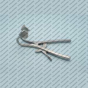 Mordaza de boca Denhardt de acero inoxidable alemán, bloqueo de agarre ergonómico Manual de 5 pulgadas, Retractor dental maxilofacial, instrumentos quirúrgicos - Product Image 1