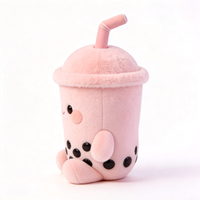 Großhandel Bubble Tea Plüschtier – Personalisierte, niedliche, weiche Kuschel-Milchtee-Tasse-Puppe – Individuelles Plüschtier in Form einer Milchtee-Tasse