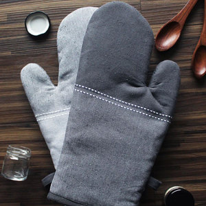 Nouveaux gants de four matelassés élégants en coton doux pour la cuisine quotidienne – Fournisseur indien - Product Image 4