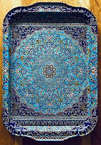 Plateau de service en bois MDF avec revêtement émaillé, design, hôtels et restaurants, articles de cuisine, plateau de table, haute qualité - Product Image 5