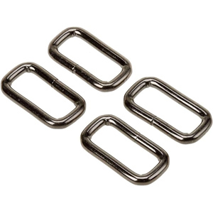 Custom Rectangle Buckle Ring Heavy Duty Strap Webbing Connector for Bags Belts and DIY Accessories Customized Size Color - Product Image 3