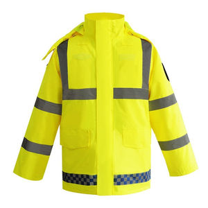 Vêtements de travail haute visibilité à manches longues imperméables pour l'hiver Construction avec logo personnalisé Veste réfléchissante de sécurité haute visibilité - Product Image 5