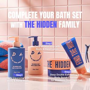 DEARDOER Hidden Exfoliating <b>Body</b> Hand <b>Lotion</b> 300ml Made in Korea Vegan pH Balanced Gentle Chemical PHA LHA Korean Cosmetics - Product Image 4