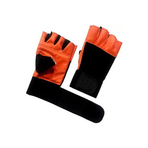 Gants d'haltérophilie rembourrés respirants durables renforcés poignée de paume support de poignet sangles réglables pour une utilisation en salle de sport - Product Image 2