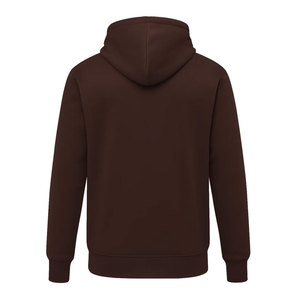 Men's Brown <b>Fleece</b> Zip-Up Sweatshirt Regular Fit Casual Autumn Wear Hoodies Men's <b>Black</b> Solid Zip-Up Hoodie - Product Image 2